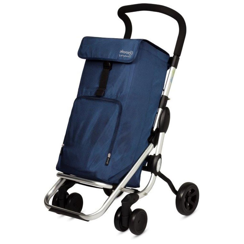 Poussette de marché Playcare bleu marine - Visuel 5
